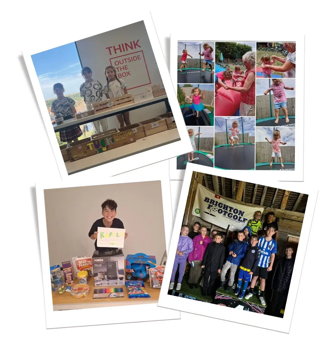 Children volenteering for the Focus Foundation