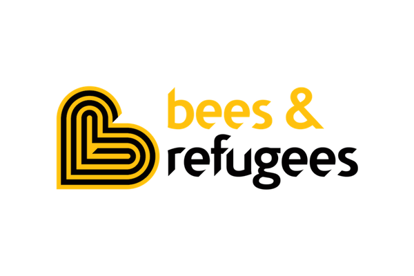 Bees & Refugees Charity Partner Logo